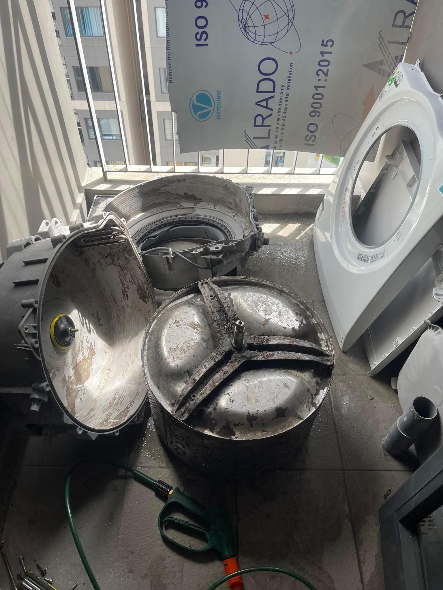 bảo dưỡng máy giặt