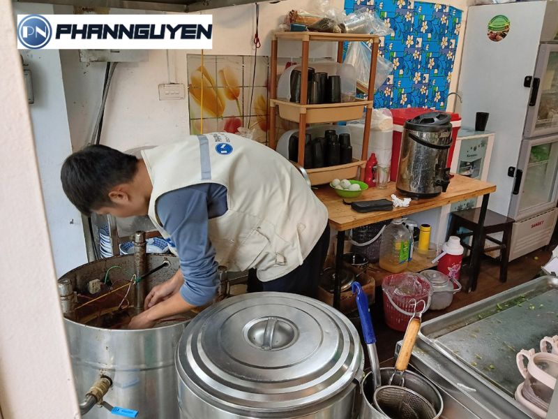 sửa nồi nấu phở