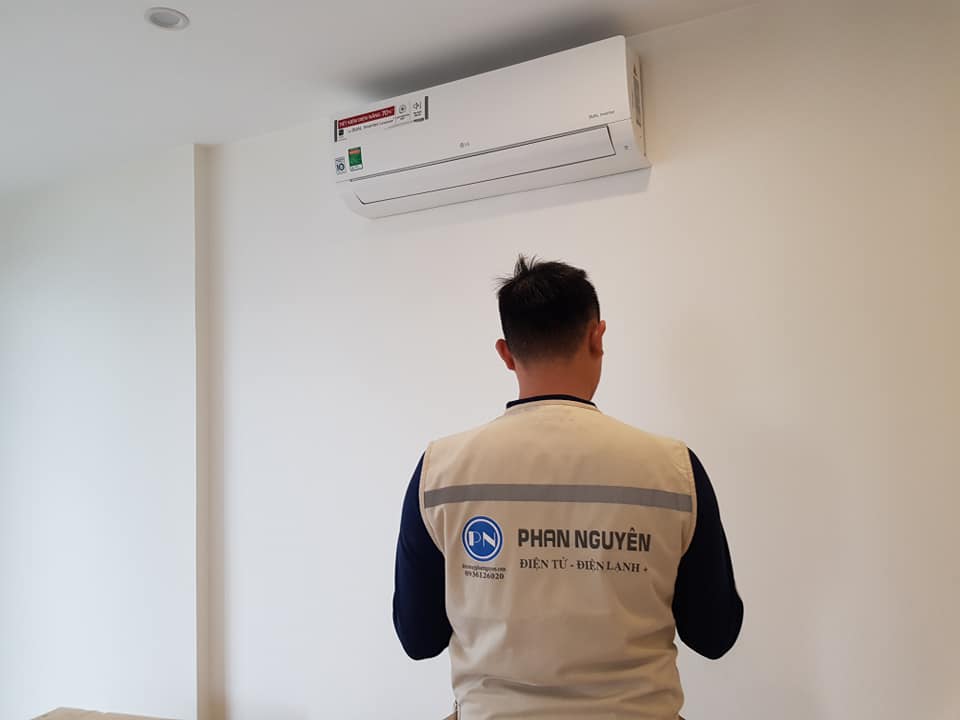 lắp đặt ống chờ điều hòa