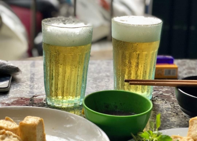 lưu ý khi uống bia