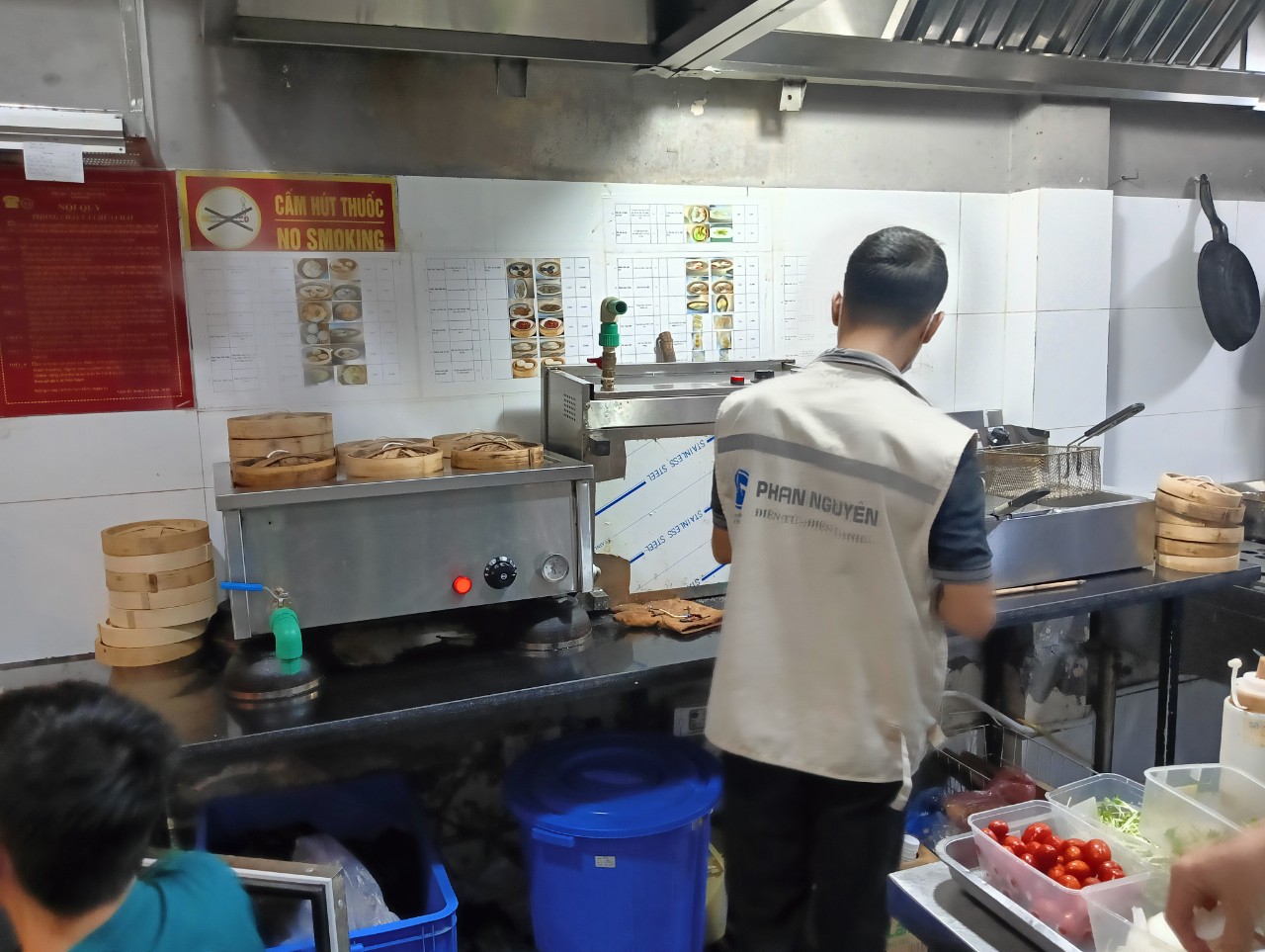 sửa nồi hấp há cảo