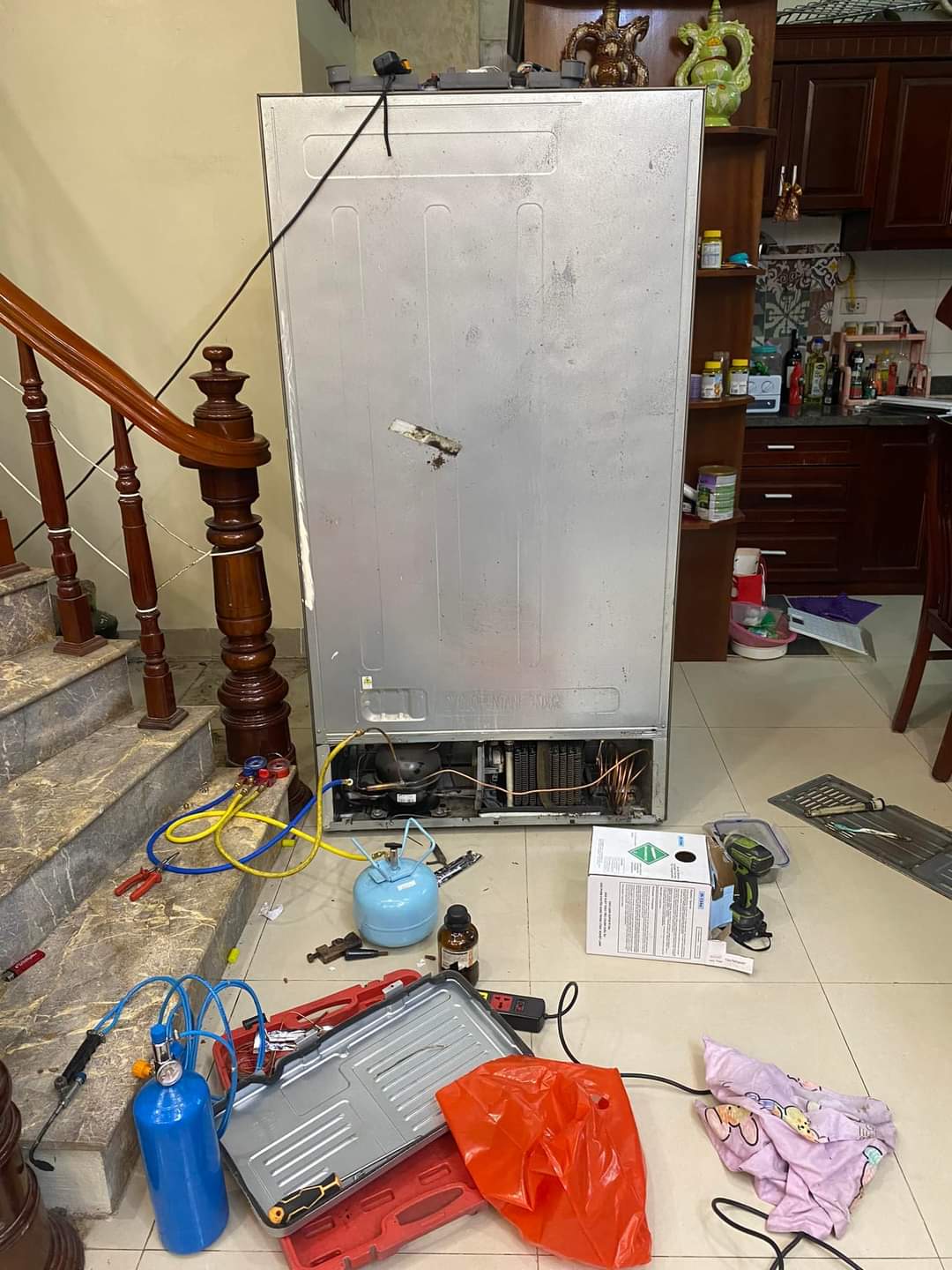 nạp ga tủ lạnh tại băc ninh - bắc giang