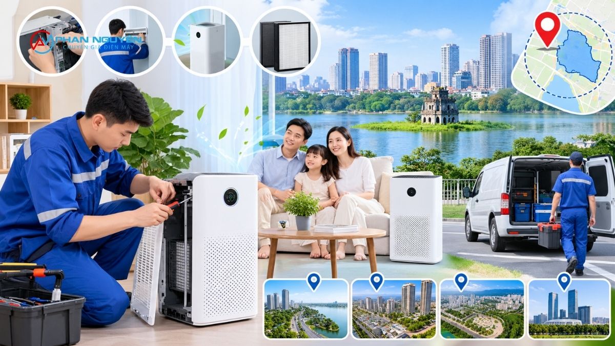 Dịch Vụ Sửa Máy Lọc Không Khí Tại Tây Hồ Của Phan Nguyên