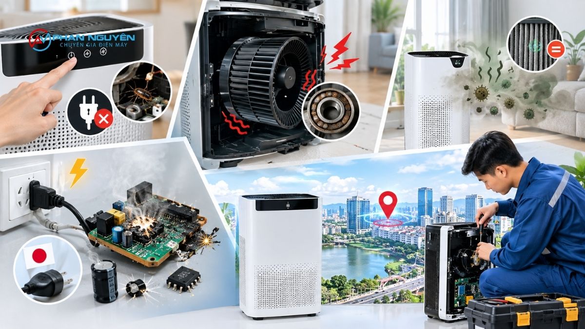 Khi Nào Cần Gọi Thợ Sửa Máy Lọc Không Khí Tại Cầu Giấy?