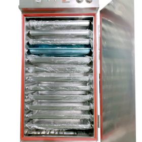 Ưu Điểm Của Tủ Nấu Cơm Công Nghiệp 12 Khay Cho Bữa Ăn Tập Thể