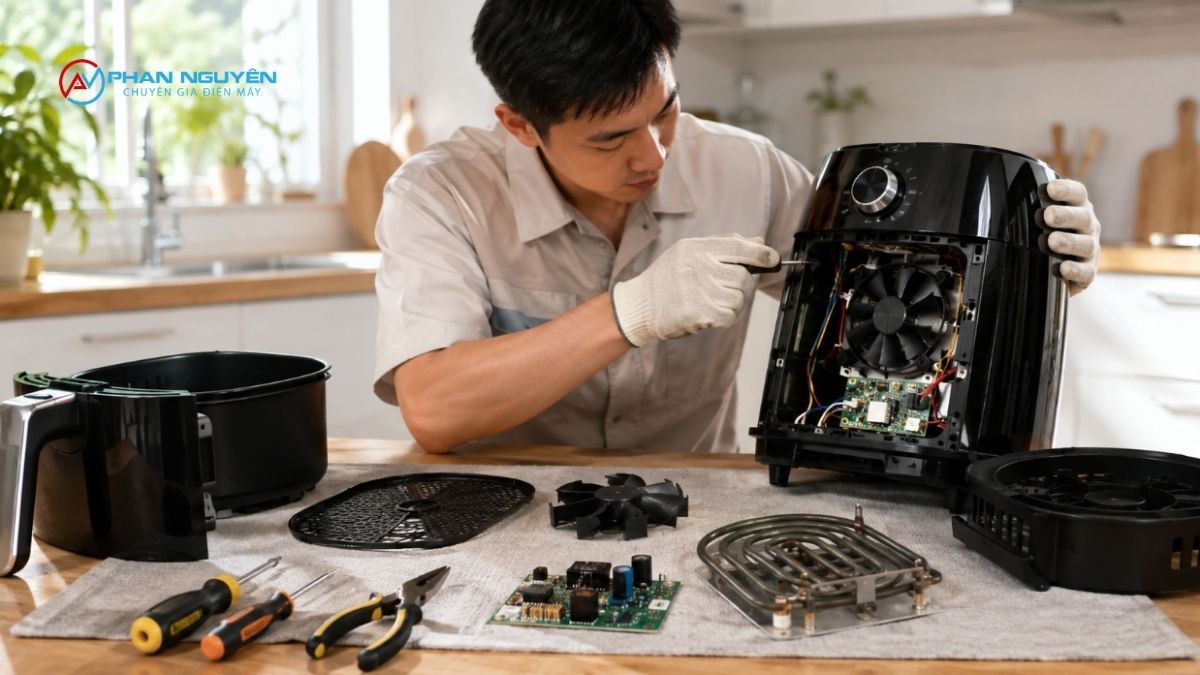 Vệ Sinh, Bảo Trì Và Bảo Dưỡng Nồi Chiên Không Dầu Khác Nhau Như Thế Nào?