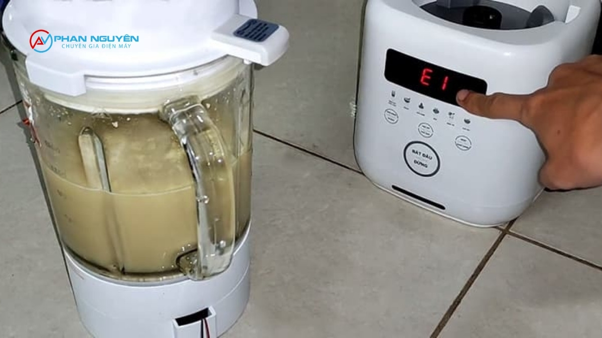 Các lỗi thường gặp ở máy làm sữa hạt cần sửa gấp