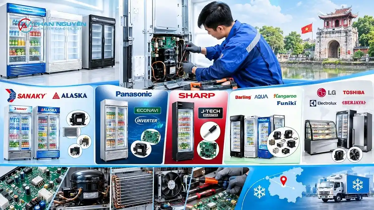 Các lỗi tủ mát thường gặp tại Bắc Ninh