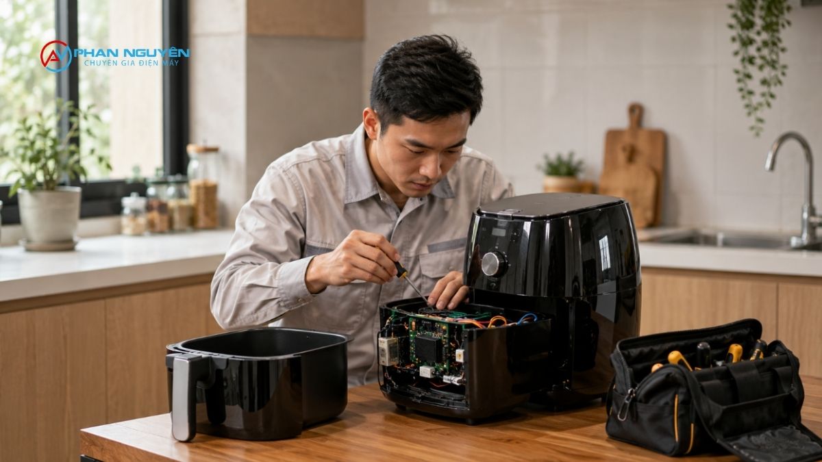 Chi phí sửa nồi chiên không dầu tại nhà Hà Nội