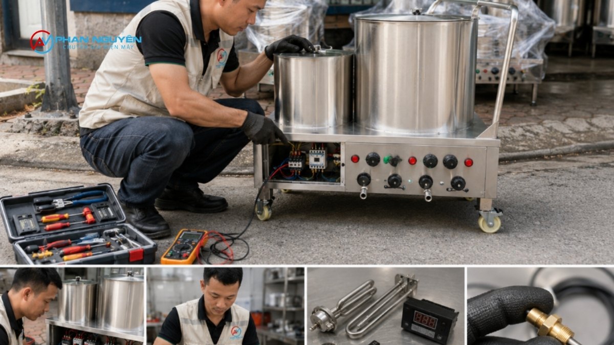 Nguyên nhân khiến nồi nhanh hỏng khi vận hành liên tục