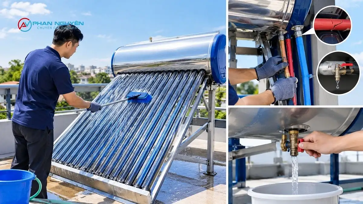 Có Nên Tự Vệ Sinh Thái Dương Năng Tại Nhà Không?