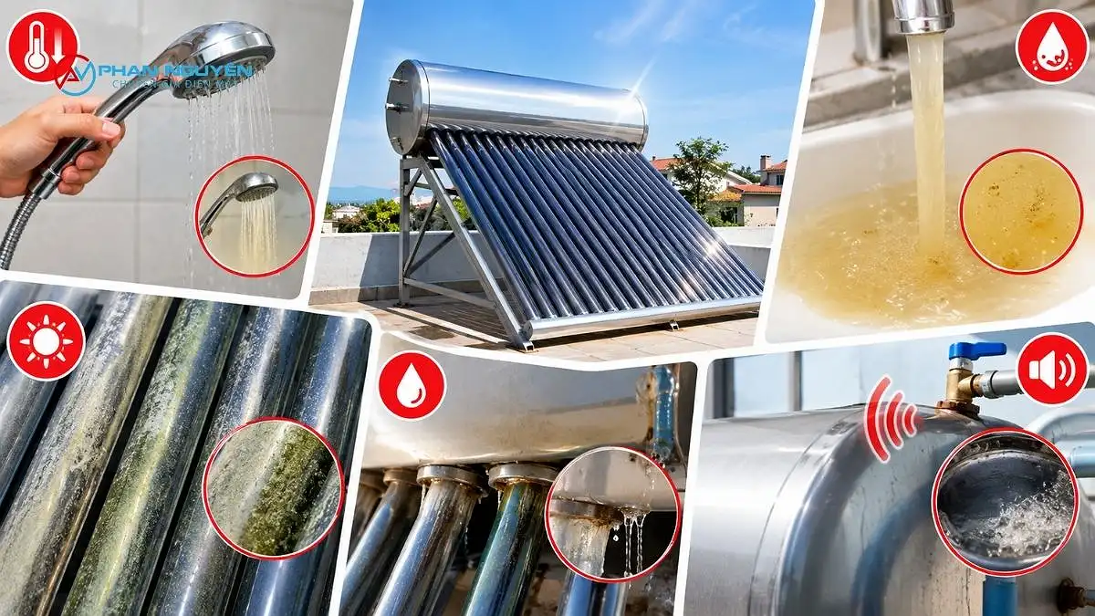 Dấu Hiệu Nhận Biết Thái Dương Năng Cần Vệ Sinh Ngay