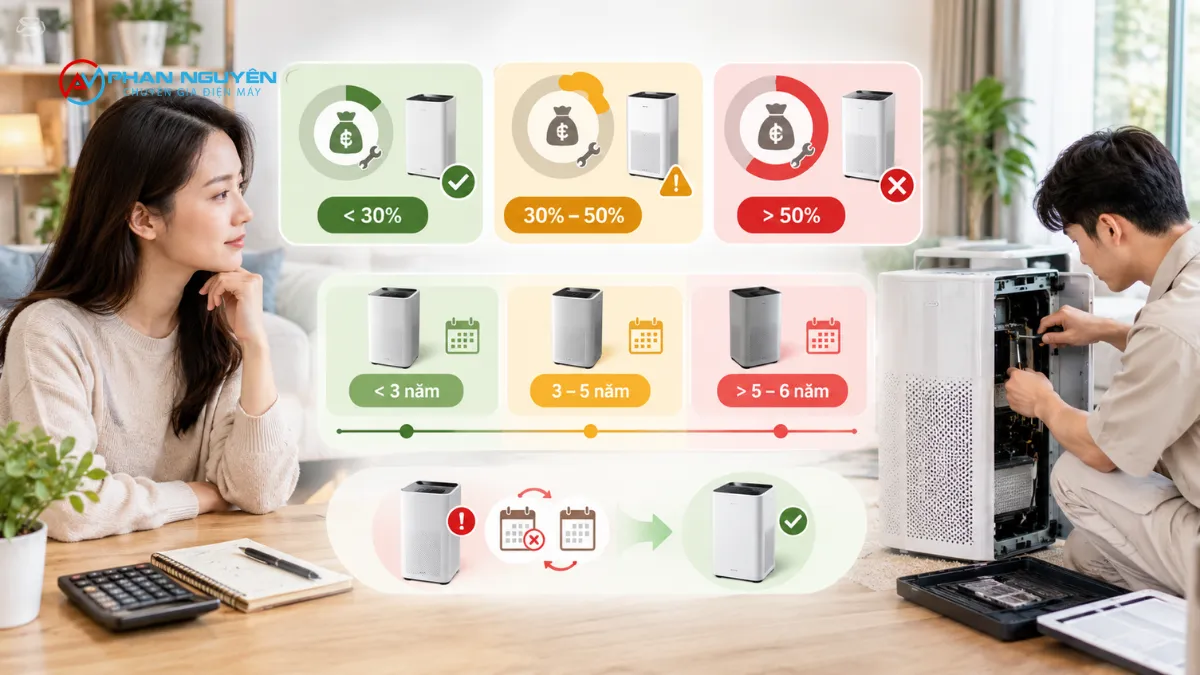 5 Câu Hỏi Tự Kiểm Tra Trước Khi Quyết Định Sửa Hay Mua Mới