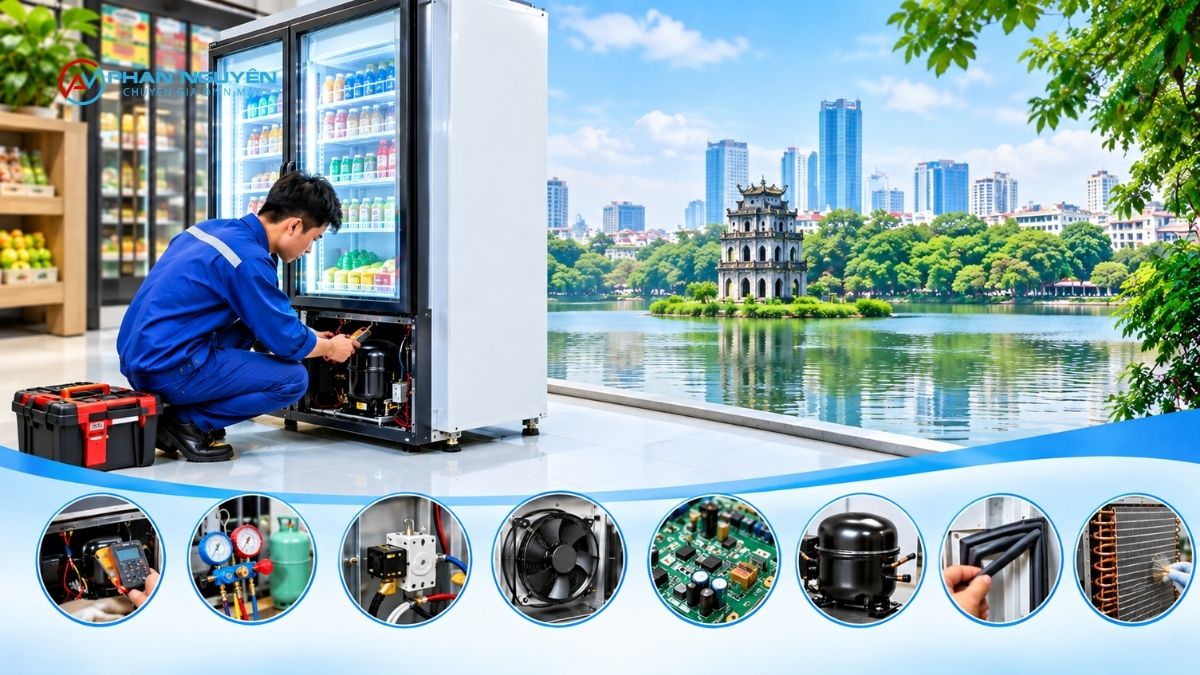 Bảng giá sửa tủ mát tại Hà Nội