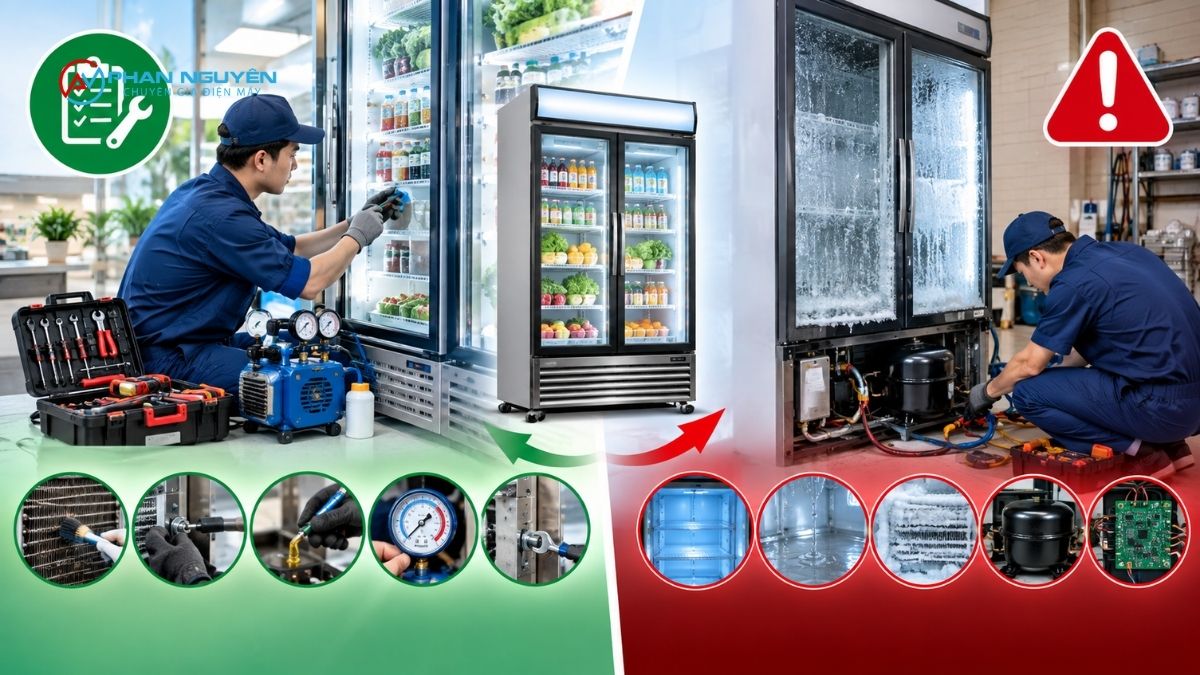Bảo dưỡng tủ mát sau mùa hè – vì sao không nên bỏ qua?