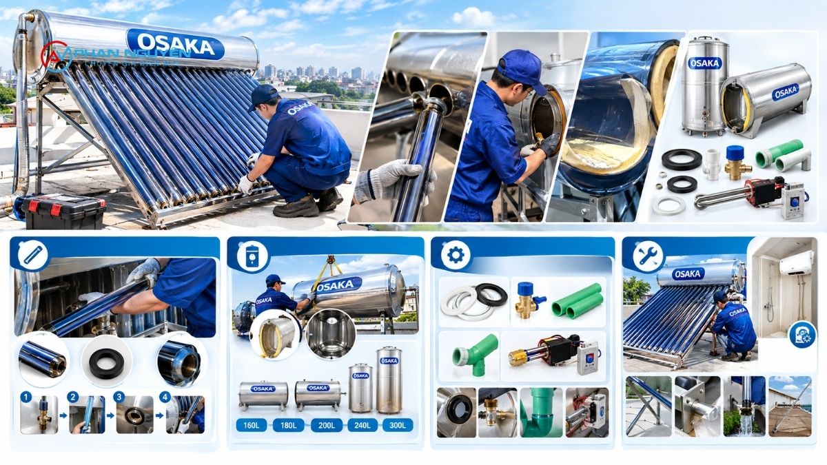 Các hạng mục sửa chữa phổ biến