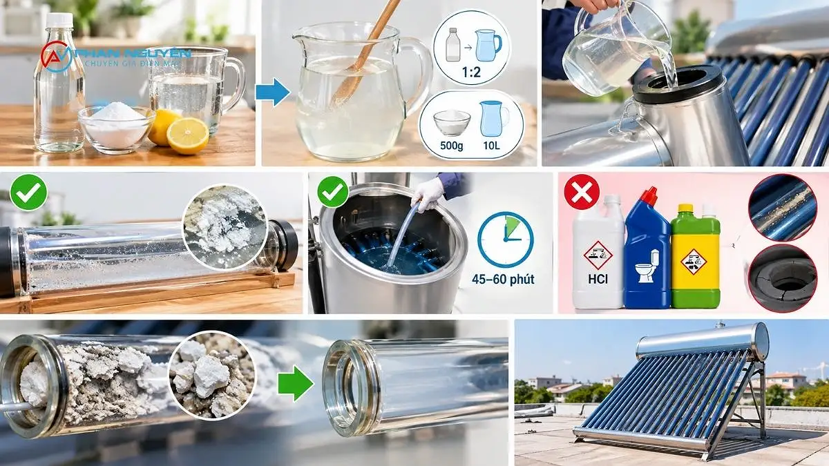 Cách Xử Lý Cặn Bẩn Cứng Đầu, Bám Lâu Ngày