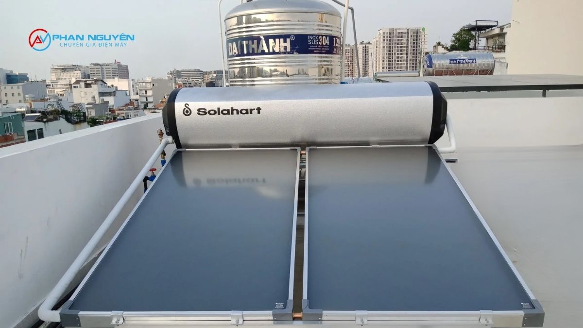 Chi phí sửa máy nước nóng năng lượng mặt trời Solahart tham khảo