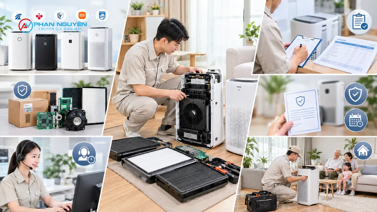 Chọn Thợ Sửa Máy Lọc Không Khí Như Thế Nào Để An Tâm?