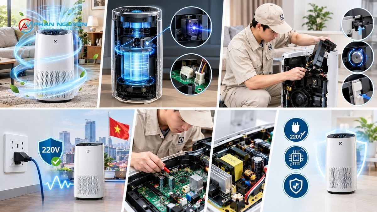 Đặc Điểm Kỹ Thuật Riêng Của Máy Lọc Không Khí Electrolux Mà Thợ Cần Nắm Rõ