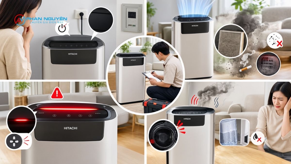 Dấu Hiệu Nhận Biết Máy Lọc Không Khí Hitachi Cần Gọi Thợ Ngay