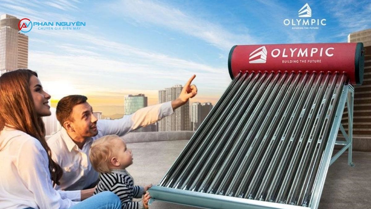 Dịch vụ sửa máy nước nóng năng lượng mặt trời Olympic tại Phan Nguyên