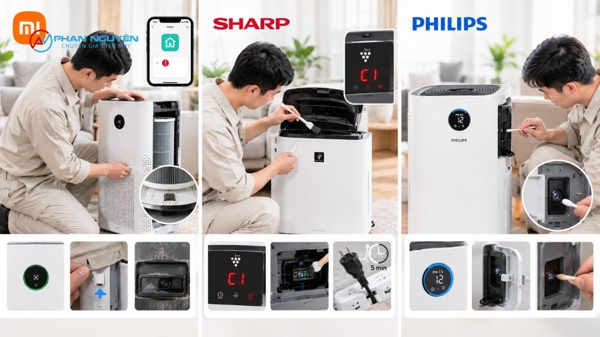 Máy Lọc Không Khí Tự Tắt Theo Từng Hãng Phổ Biến