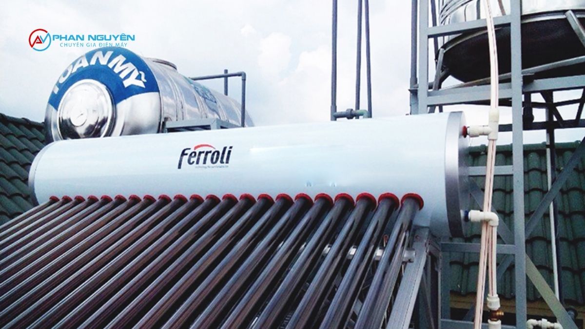 Máy Nước Nóng Năng Lượng Mặt Trời Ferroli Là Gì? Tránh Nhầm Với Bình Nóng Lạnh Điện Ferroli