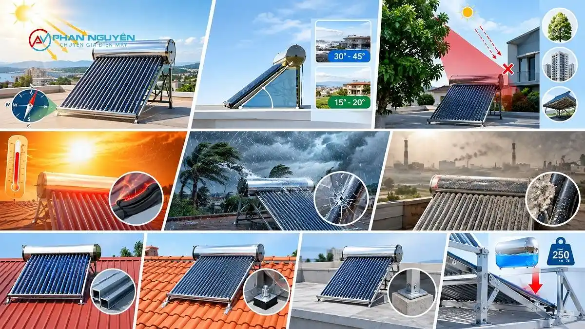 Môi trường & vị trí lắp đặt: yếu tố khách quan khó tránh