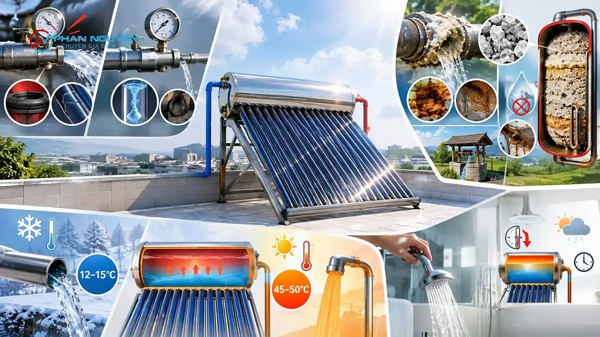 Nguồn nước đầu vào: yếu tố âm thầm bào mòn thiết bị