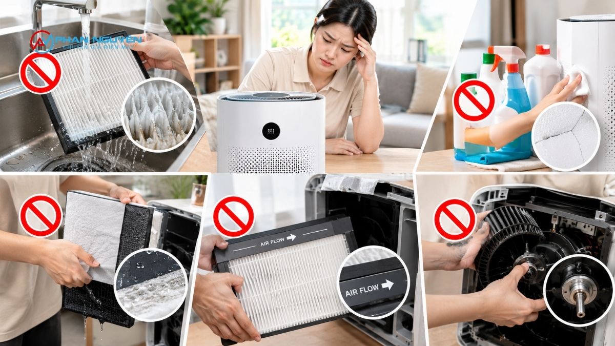 Những sai lầm khi tự bảo dưỡng khiến máy nhanh hỏng hơn