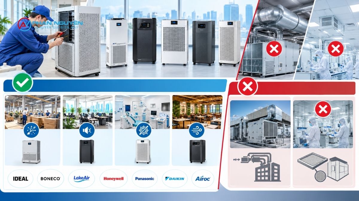 Phạm vi dịch vụ: Phan Nguyên nhận sửa gì, không nhận sửa gì?
