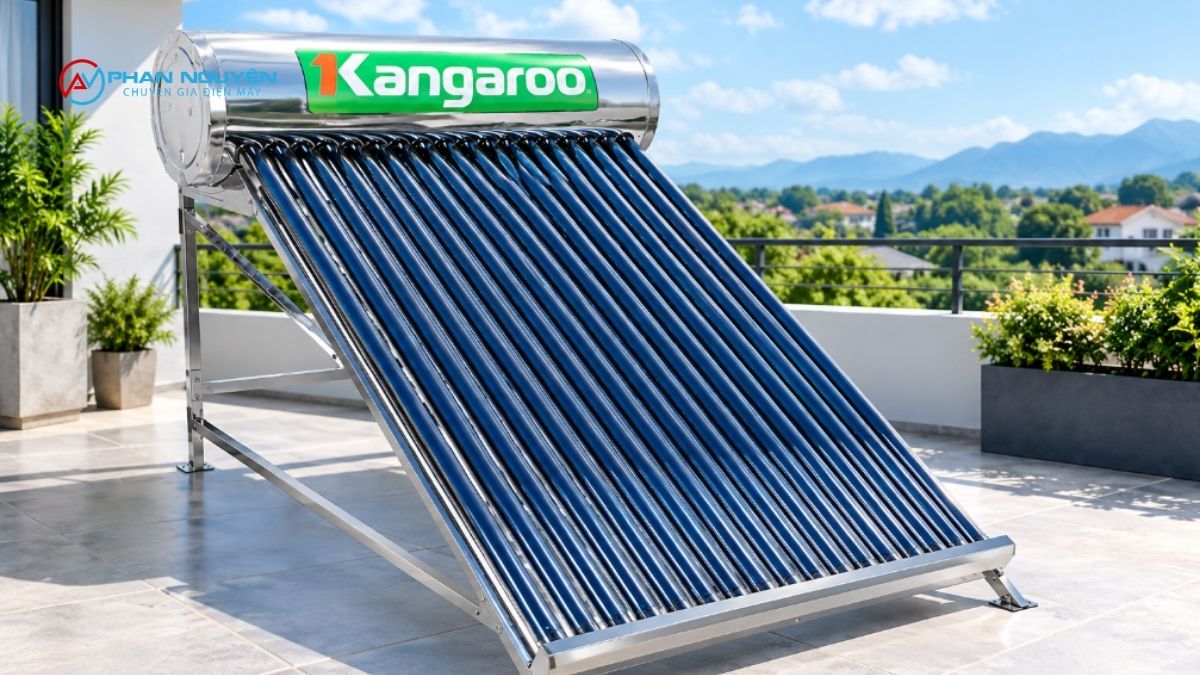 Phân biệt máy nước nóng năng lượng mặt trời Kangaroo với các dòng máy Kangaroo khác
