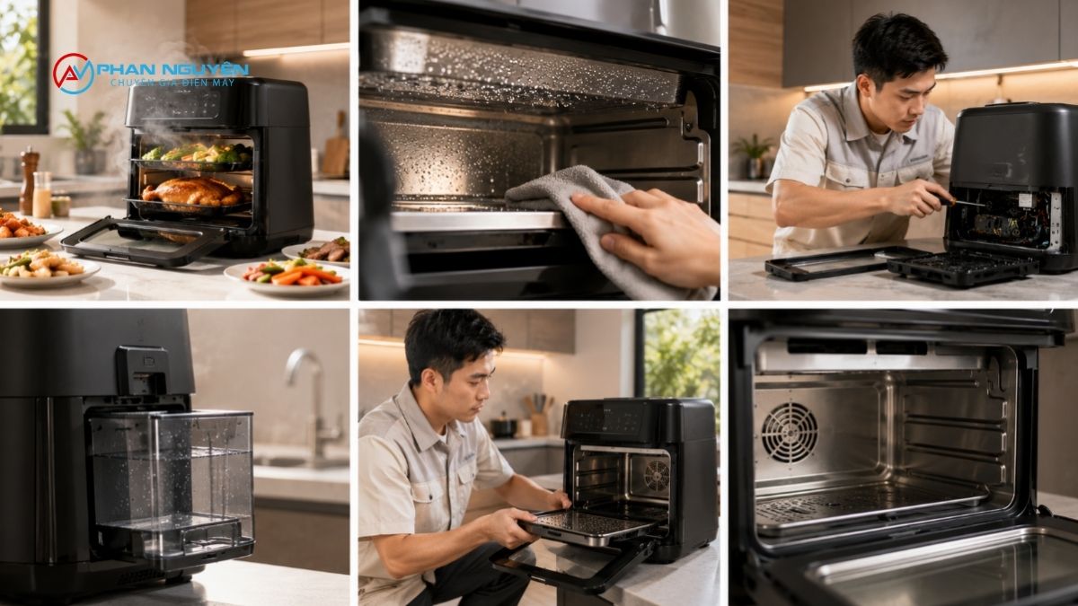 Rò Nước Là Sự Cố Hay Hiện Tượng Bình Thường Của Nồi Chiên Hấp?