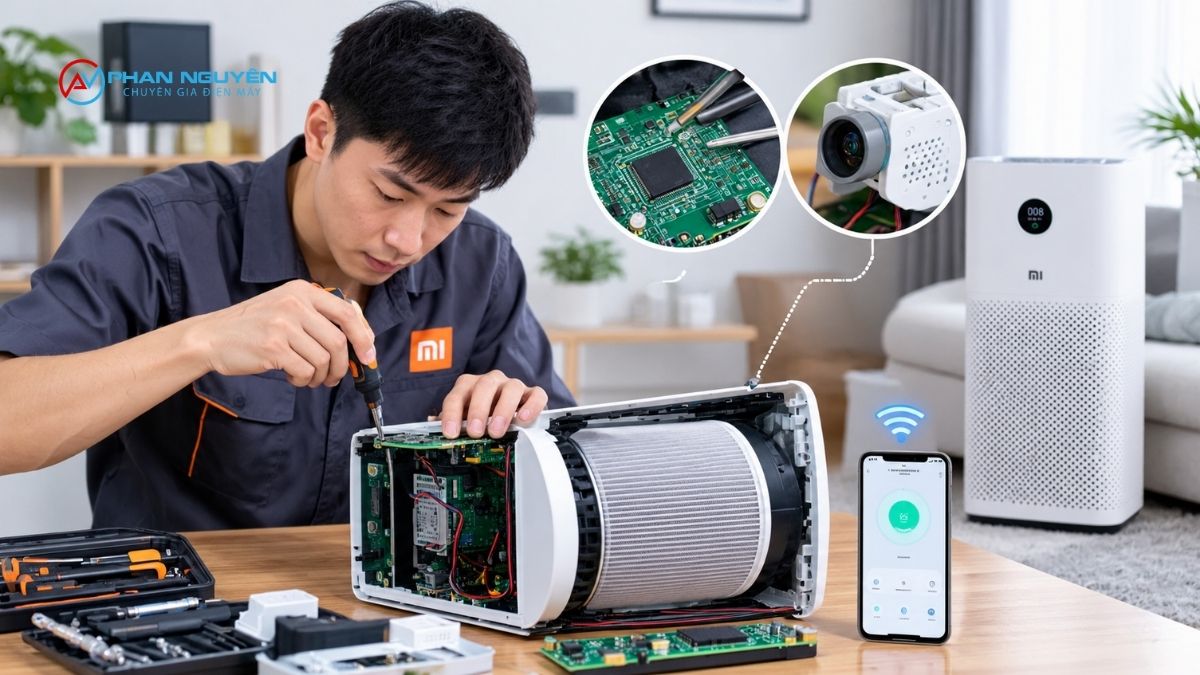 Sửa máy lọc không khí Xiaomi ở đâu hiểu đúng dòng máy, đúng bo mạch?