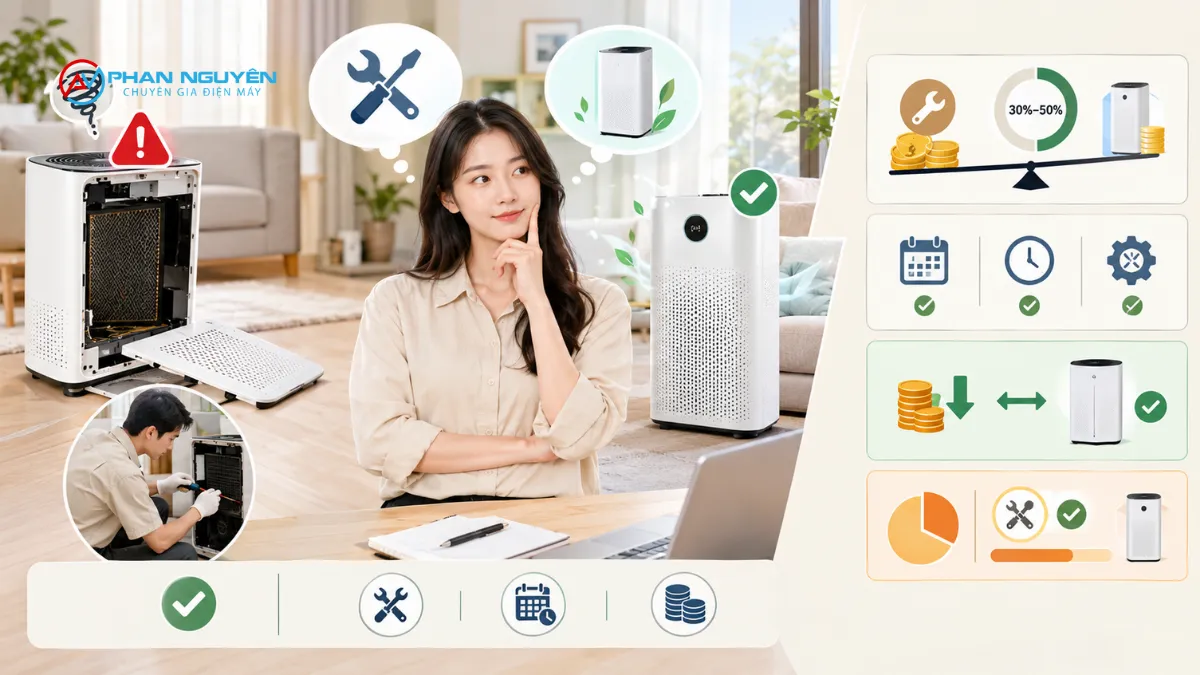 Trường Hợp Nên Ưu Tiên Sửa Chữa Thay Vì Mua Mới