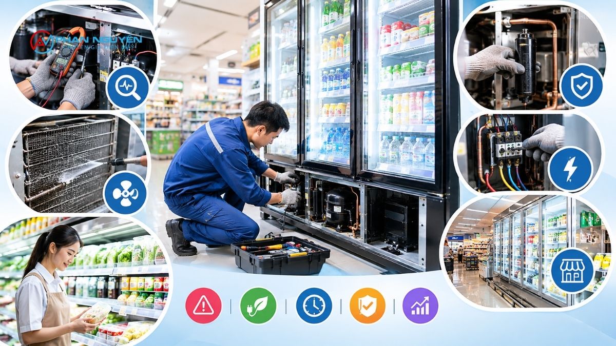 Vì sao nên bảo trì, bảo dưỡng tủ mát định kỳ?
