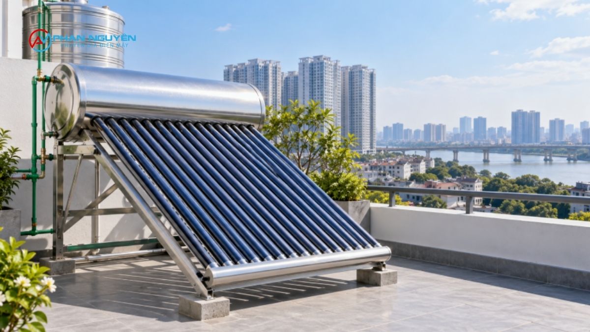 Vì sao sửa máy nước nóng năng lượng mặt trời tại Hai Bà Trưng cần thợ có kinh nghiệm riêng