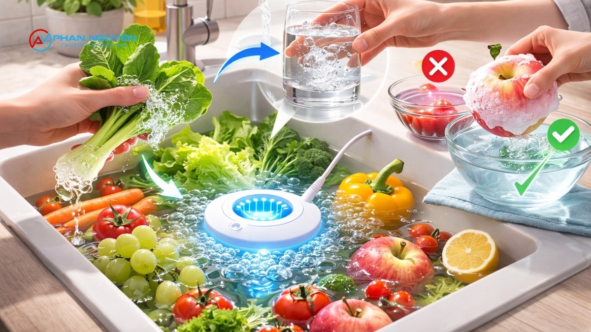 Cách Tự Kiểm Tra Máy Rửa Rau Có Còn Tạo Ozone Không