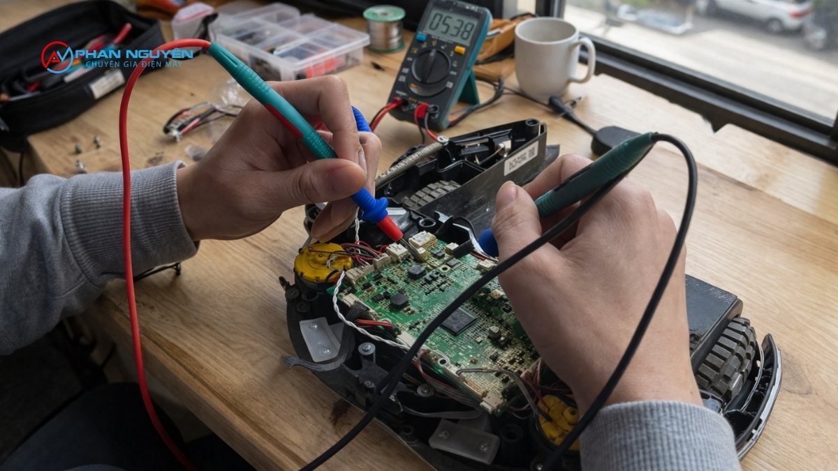 Chi phí sửa robot hút bụi Panasonic tại Hà Nội — bảng giá theo hạng mục