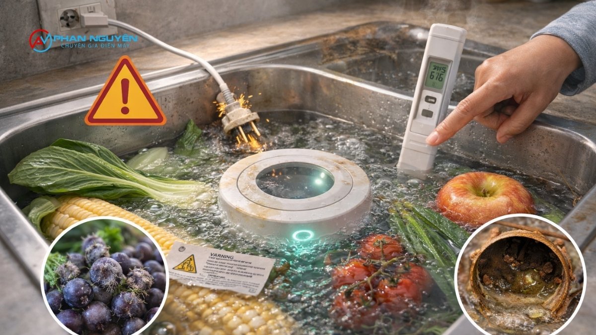 Dấu Hiệu Máy Ozone Rửa Rau Đang Hoạt Động Kém