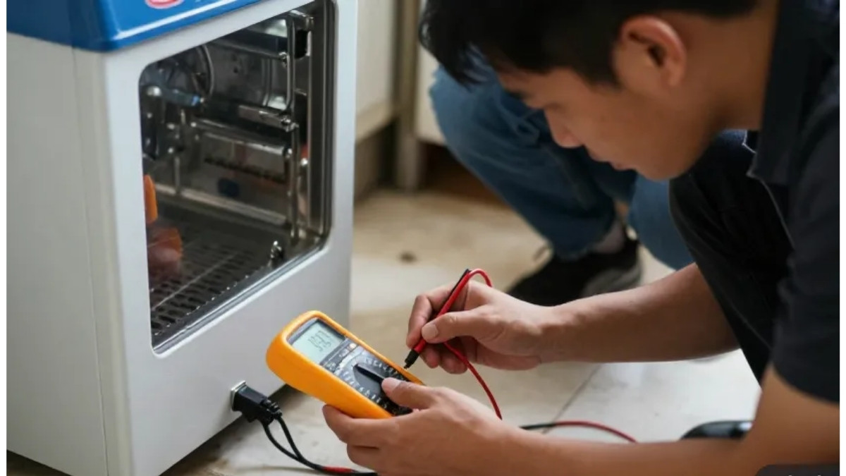 Đèn sáng nhưng máy im lặng – Không tạo sóng, không sủi bọt