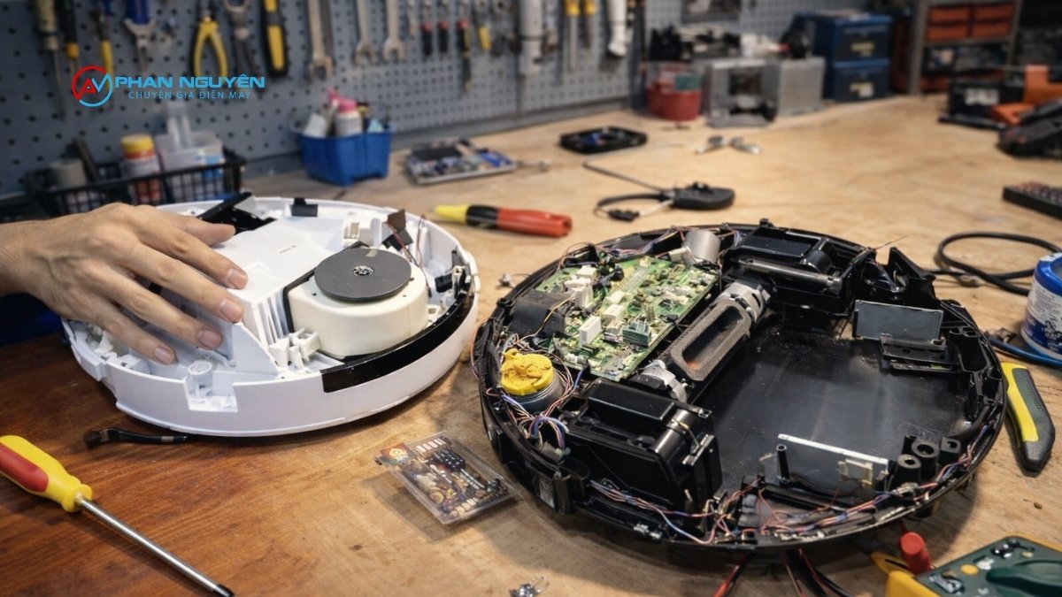 Khi Nào Cần Thay Pin Robot Roborock Thay Vì Sửa Mạch?