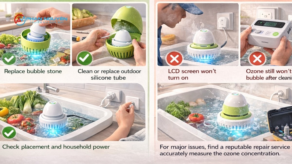 Khi Nào Nên Gọi Thợ Thay Vì Tự Sửa Máy Rửa Rau Sukawa?