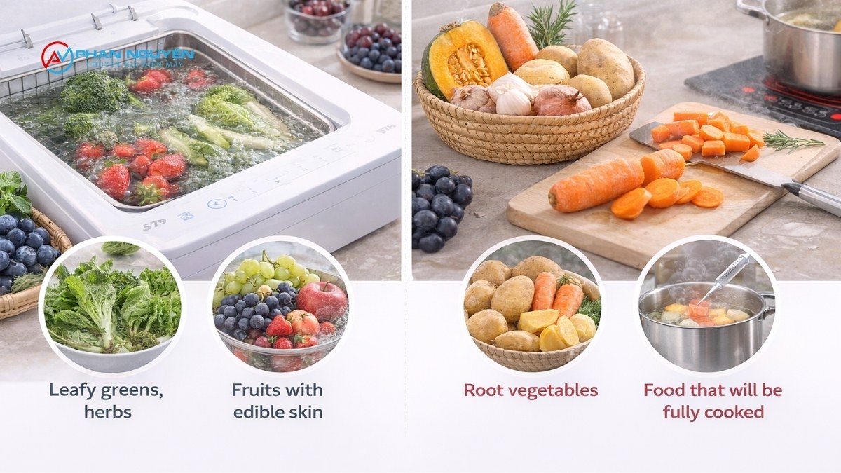 Loại Rau Củ Nào Dùng Máy Hiệu Quả Nhất