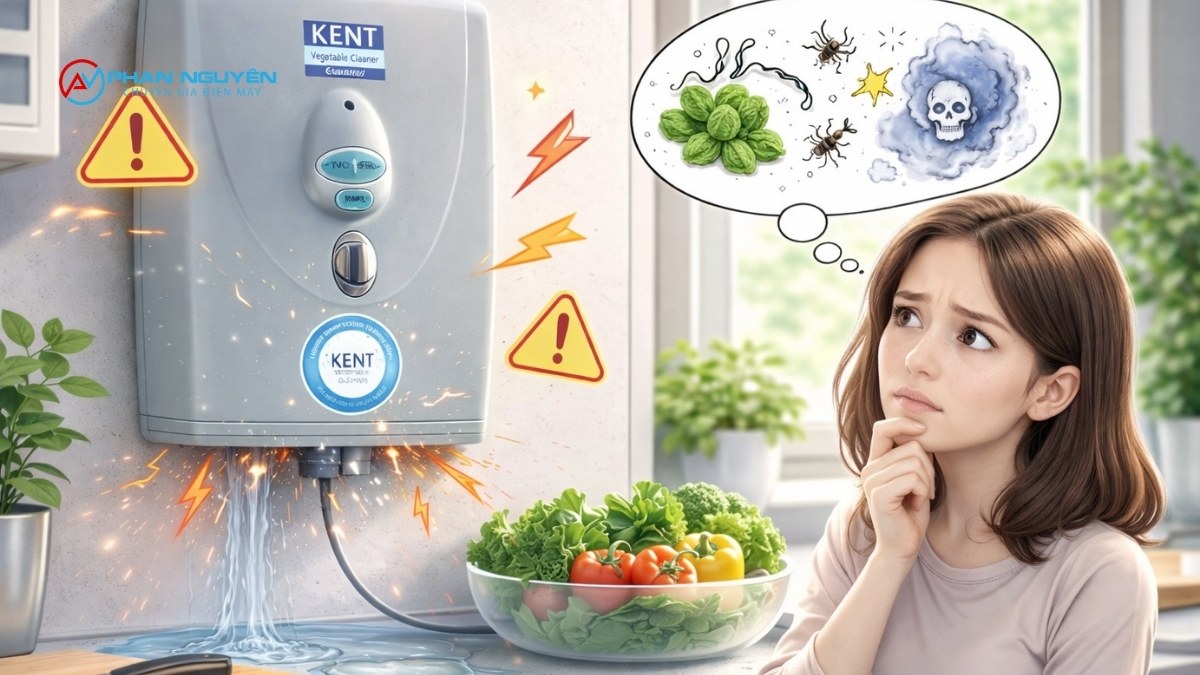 Chi Phí Sửa Máy Rửa Rau Kent-Ozone Thực Tế Là Bao Nhiêu?