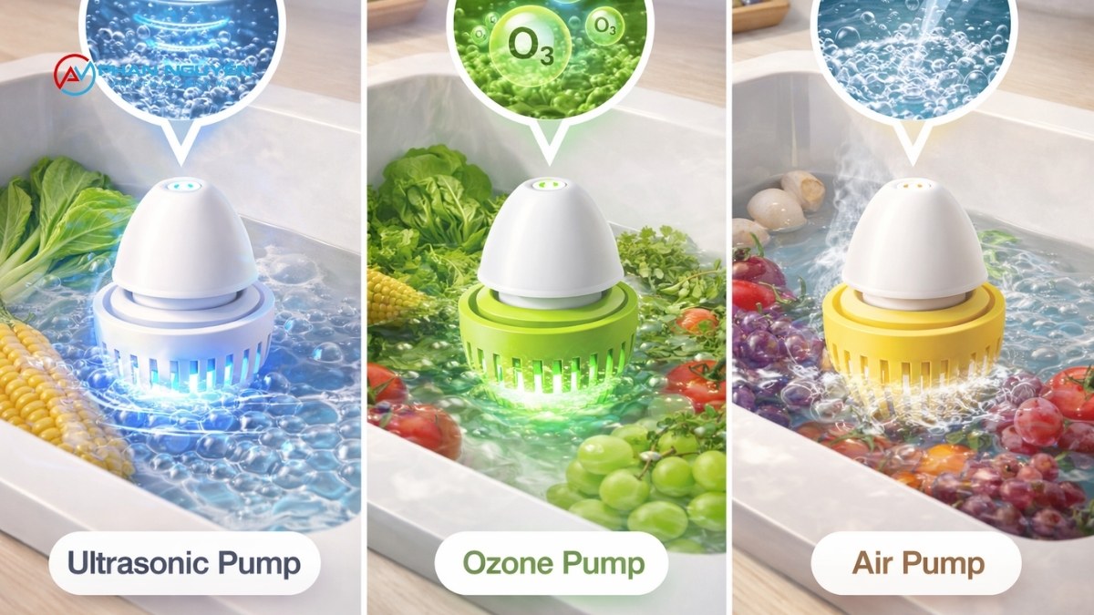 Máy Rửa Rau Không Tạo Ozone Là Lỗi Gì? Phân Biệt 2 Trạng Thái