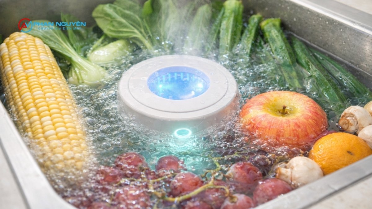Máy Rửa Rau Ozone Hoạt Động Như Thế Nào?