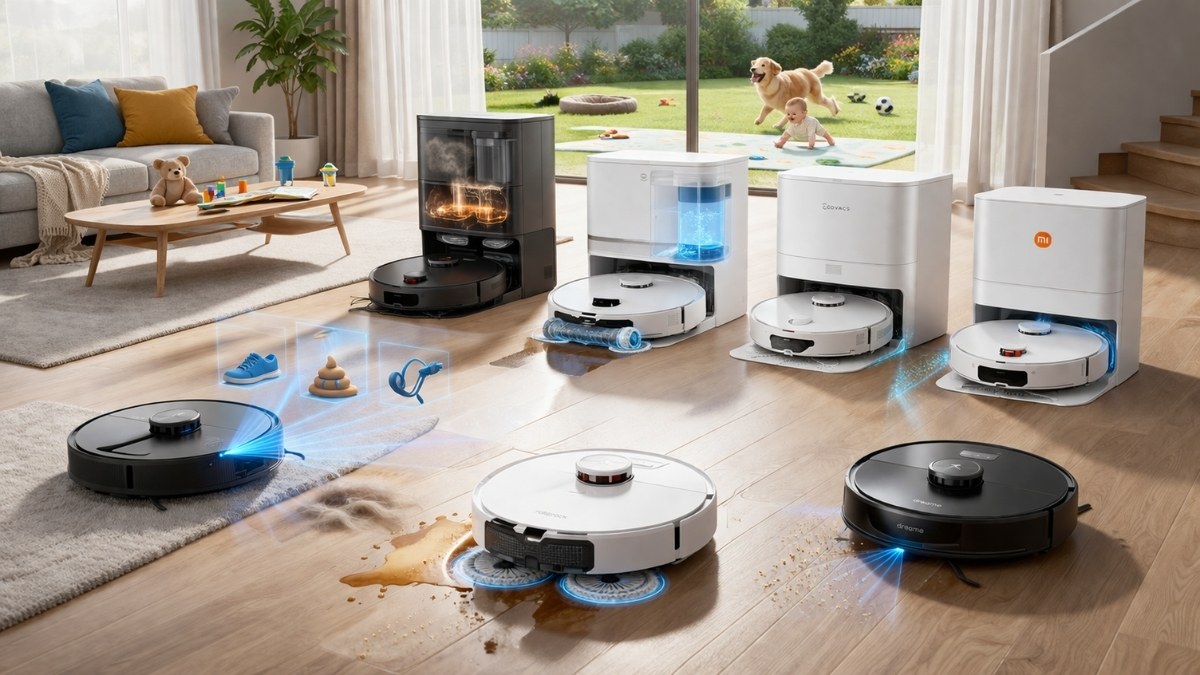 Top 10 Robot Hút Bụi Lau Nhà Tốt Nhất Hiện Nay