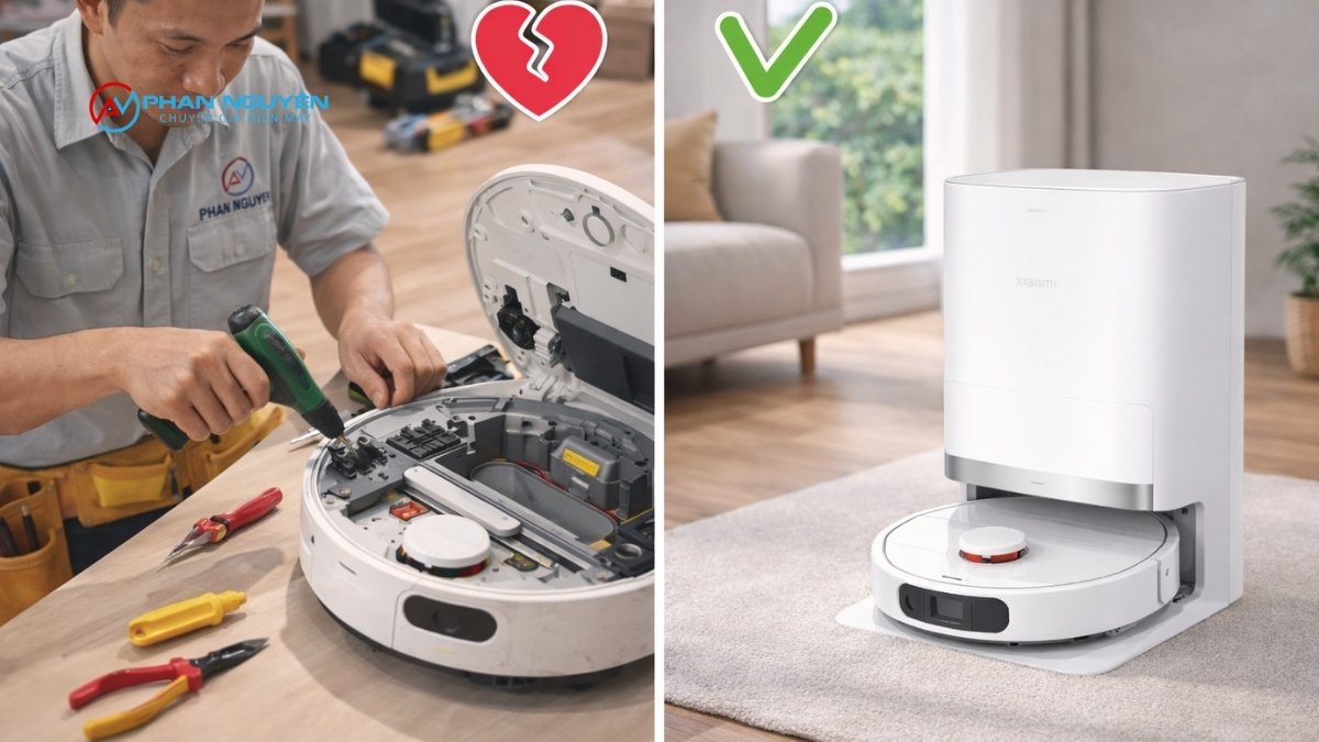 Nên Sửa Hay Mua Mới Robot Xiaomi? – Phân Tích Theo Chi Phí Thực Tế